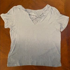 American Eagle Striped T-Shirt